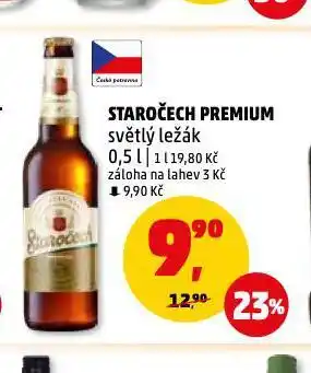 Penny Market Pivo staročech nabídka