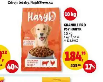 Penny Market Haryk granule pro psy nabídka