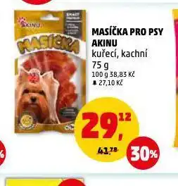 Penny Market Akinu masíčka pro psy nabídka