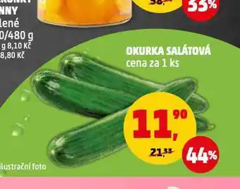 Penny Market Okurka salátová nabídka