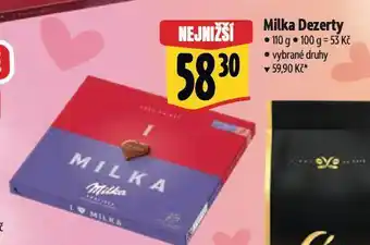 Albert Milka dezerty nabídka