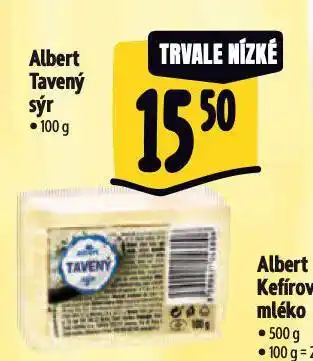 Albert Tavený sýr nabídka