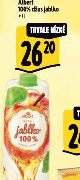 Albert 100% džus jablko nabídka