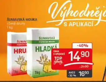 Flop ŠUMAVSKÁ MOUKA nabídka