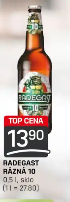 Flop RADEGAST RÁZNÁ 10 0,5L nabídka