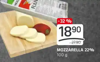 Flop MOZZARELLA 22% nabídka