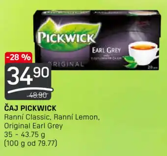 Flop ČAJ PICKWICK nabídka