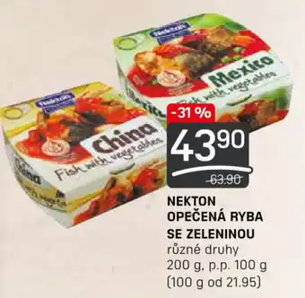 Flop NEKTON OPEČENÁ RYBA SE ZELENINOU nabídka