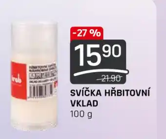 Flop SVÍČKA HŘBITOVNÍ VKLAD nabídka