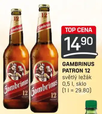Flop GAMBRINUS PATRON 12 nabídka