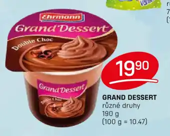 Flop GRAND DESSERT nabídka