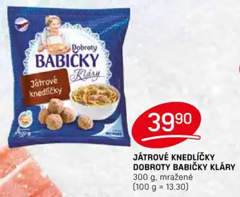 JÁTROVÉ KNEDLÍČKY DOBROTY BABIČKY KLÁRY