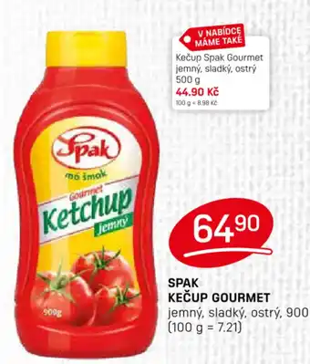 Flop SPAK KEČUP GOURMET nabídka