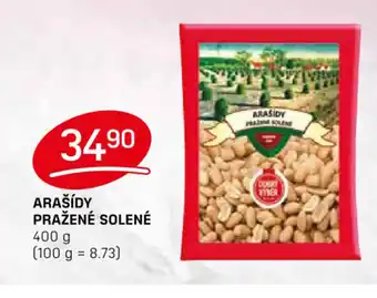 Flop ARAŠÍDY PRAŽENÉ SOLENÉ nabídka