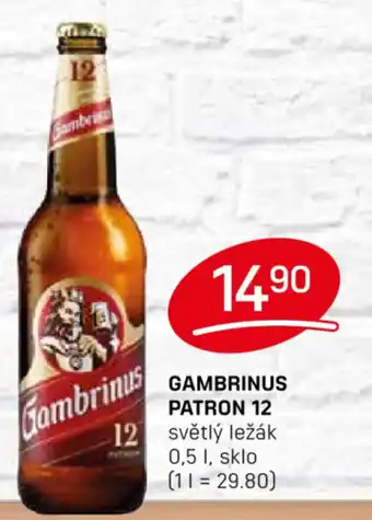 GAMBRINUS PATRON 12