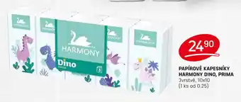 Flop PAPÍROVÉ KAPESNÍKY HARMONY DINO, PRIMA nabídka