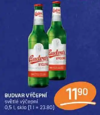 Flop BUDVAR VÝČEPNÍ nabídka