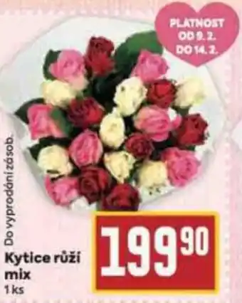 Billa Kytice růži mix nabídka