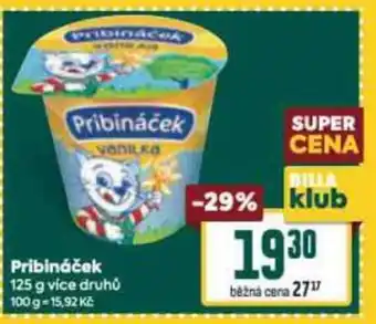 Billa Pribináček nabídka