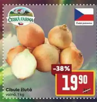 Billa Cibule žlutá nabídka