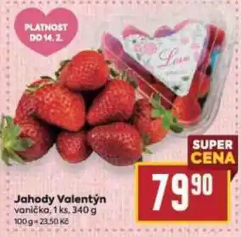 Billa Jahody Valentýn nabídka