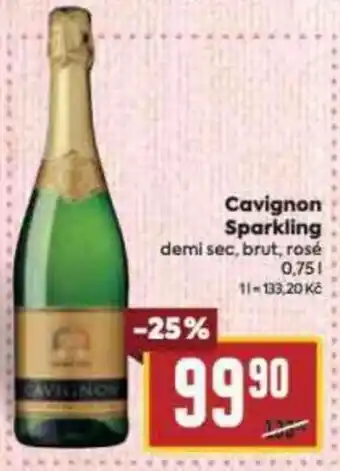 Billa Cavignon Sparkling nabídka