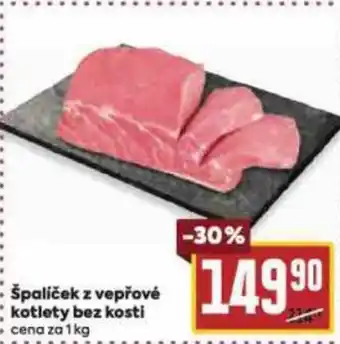 Billa Špaliček z vepřové kotlety bez kosti nabídka