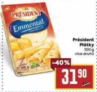 Billa Président Plátky nabídka