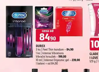 Terno Durex intense orgasmic gel nabídka