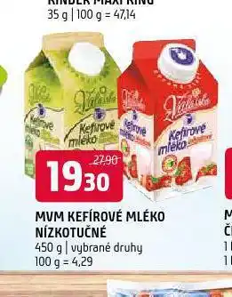 Terno Mvm kefírové mléko nízkotučné nabídka