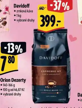 Albert Káva davidoff nabídka