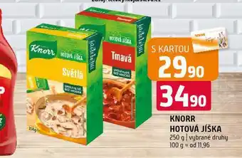 Terno Knorr hotová jíška nabídka