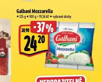 Albert Galbani mozzarella sýr nabídka