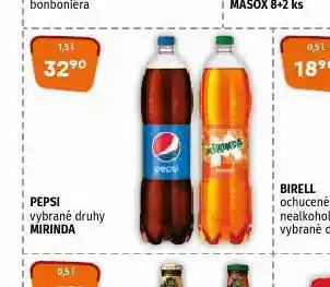 Terno Pepsi, mirinda nabídka