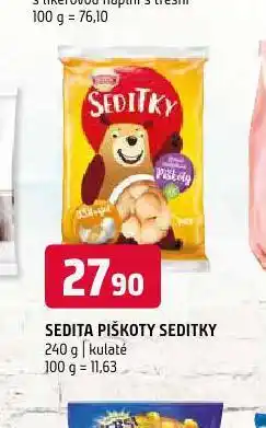 Terno Sedita piškoty seditky nabídka