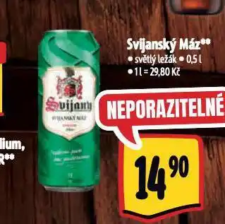 Albert Pivo svijanský máz nabídka