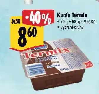 Albert Kunín termix nabídka
