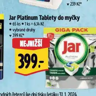 Albert Jar tablety do myčky nabídka
