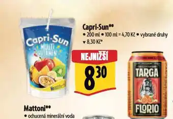 Albert Capri sun nabídka