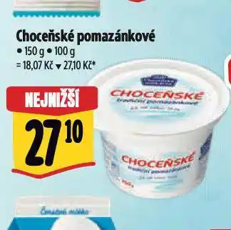 Albert Choceňské tradiční pomazánkové nabídka
