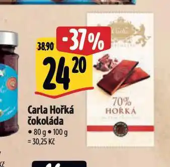 Albert Carla hořká čokoláda nabídka