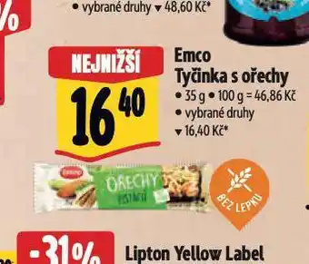 Albert Emco tyčinka s ořechy nabídka
