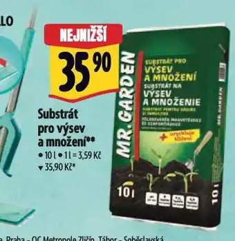 Albert Substrát pro výsev a množení nabídka