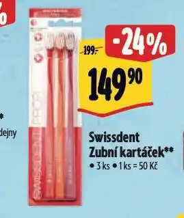 Albert Swissdent zubní kartáček nabídka