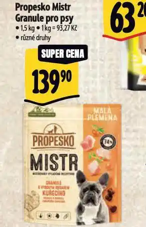 Albert Propesko granule pro psy nabídka