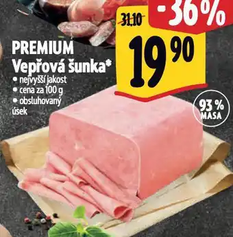 Albert Vepřová šunka nabídka