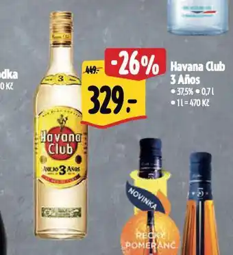 Albert Havana club 3 aňos nabídka