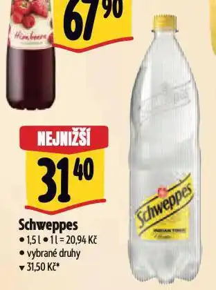 Albert Schweppes tonic nabídka