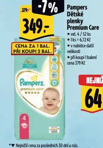 Albert Pampers pleny nabídka