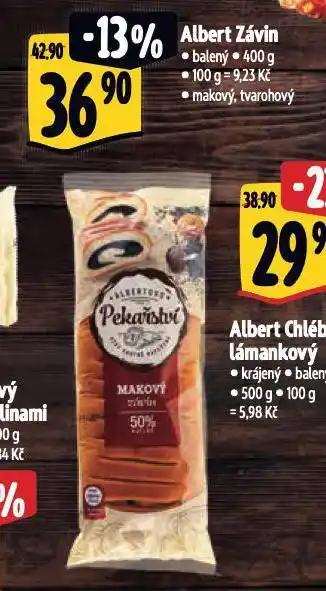 Albert Závin nabídka